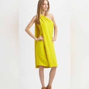 Diane von Furstenberg “Liluye” one shoulder dress, size 6